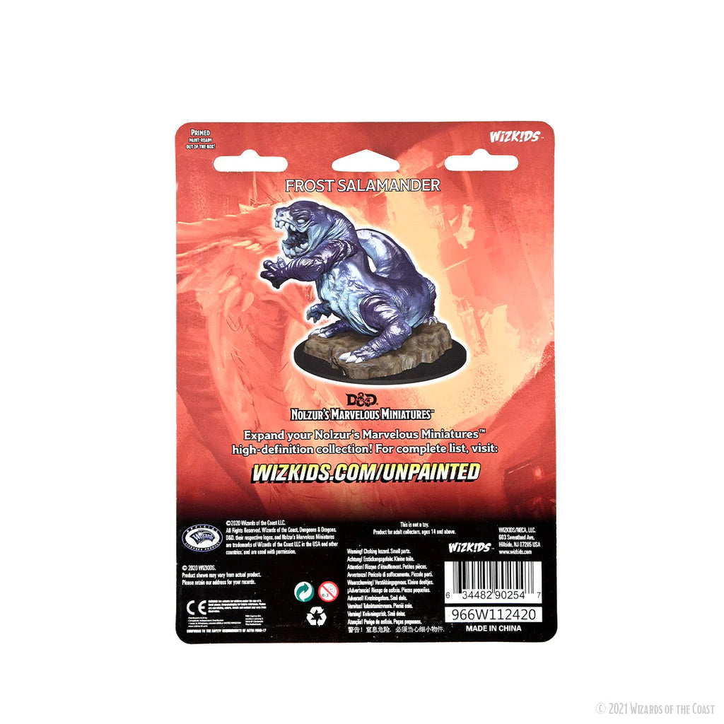 D&D NOLZUR'S MARVELOUS MINIATURES: FROST SALAMANDER | Gamers Paradise