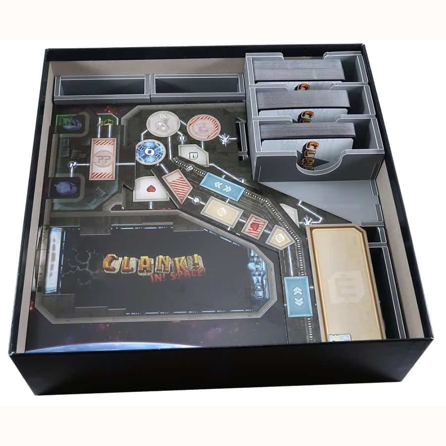 FOLDED SPACE: BOARD GAME INSERT FOR CLANK! IN! SPACE! | Gamers Paradise