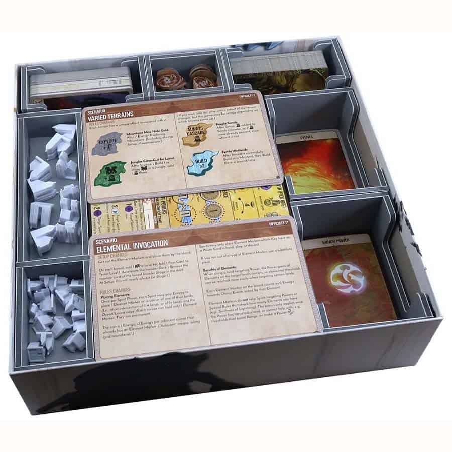 FOLDED SPACE: BOARD GAME INSERT FOR SPIRIT ISLAND | Gamers Paradise