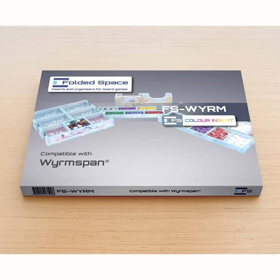 FOLDED SPACE: BOARD GAME INSERT FOR WYRMSPAN | Gamers Paradise