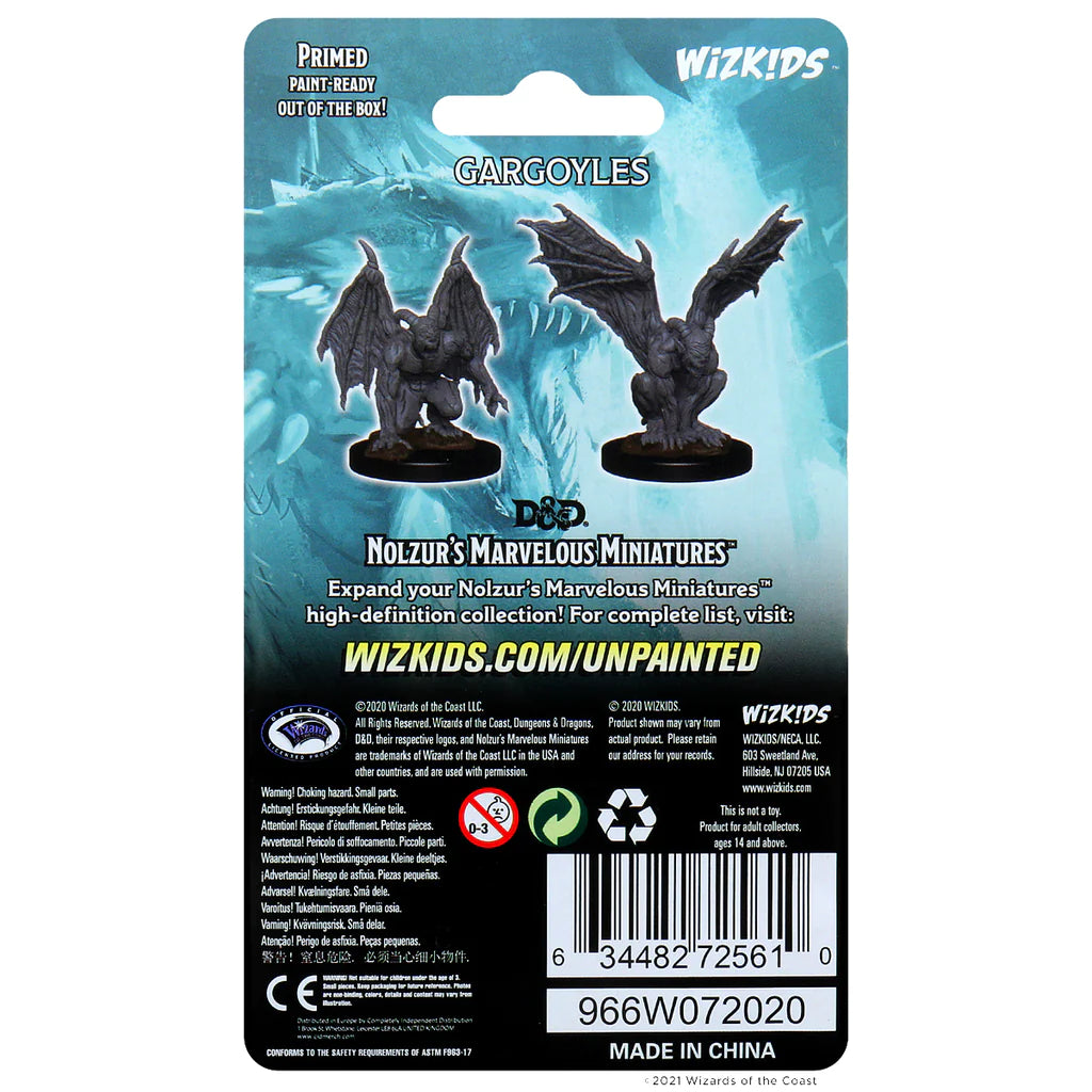 D&D NOLZUR'S MARVELOUS MINIATURES: GARGOYLES | Gamers Paradise