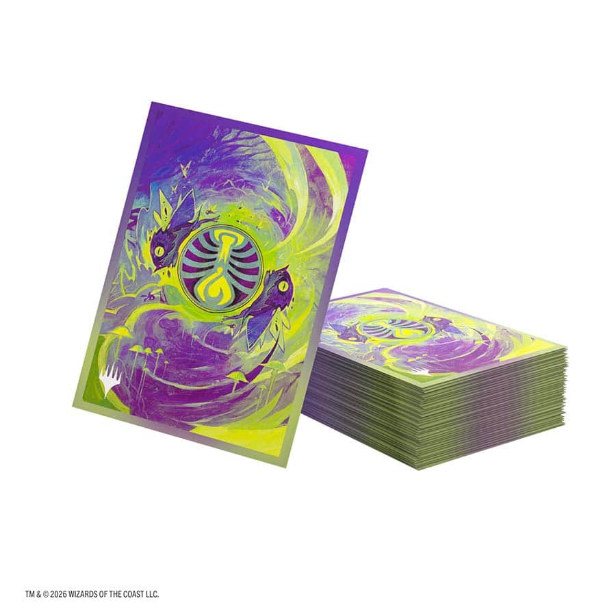 GAMEGENIC: MAGIC THE GATHERING: SOS SECRETS OF STRIXHAVEN: PREMIUM ART SLEEVES: WITHERBLOOM | Gamers Paradise