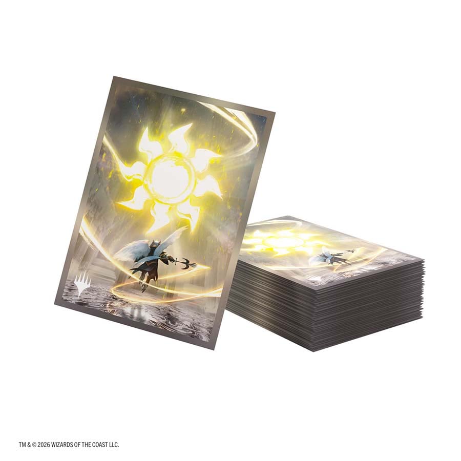 GAMEGENIC: MAGIC THE GATHERING: SOS SECRETS OF STRIXHAVEN: PREMIUM ART SLEEVES: PLAINS | Gamers Paradise