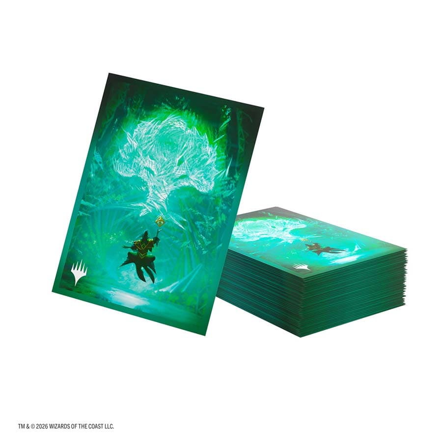 GAMEGENIC: MAGIC THE GATHERING: SOS SECRETS OF STRIXHAVEN: PREMIUM ART SLEEVES: FOREST | Gamers Paradise