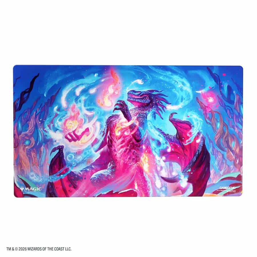 Magic: The Gathering | Secrets of Strixhaven Shiny Playmat - Prismari, the Inspiration | Gamers Paradise