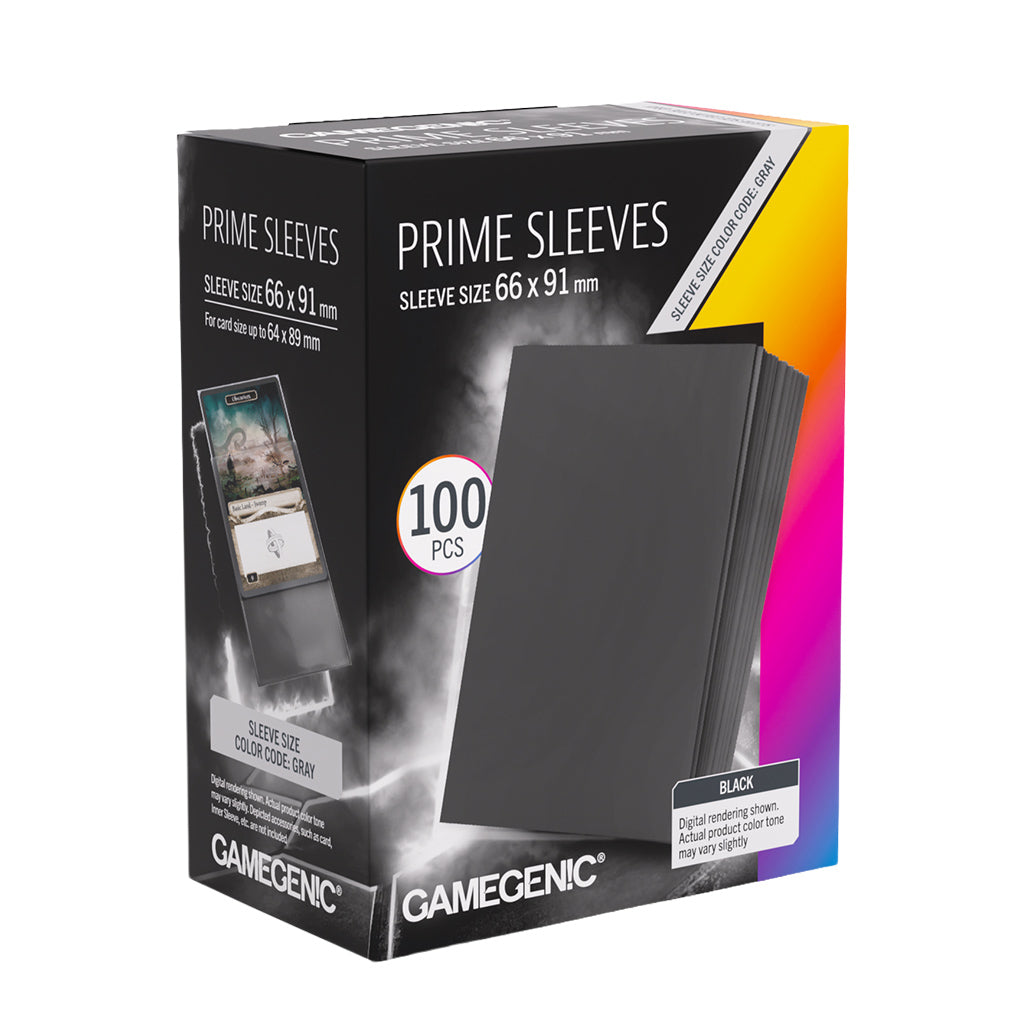 Prime Sleeves Black | Gamers Paradise