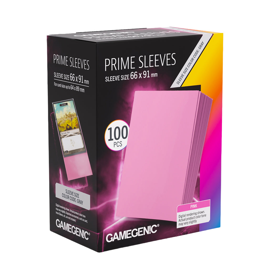 Prime Sleeves Pink | Gamers Paradise