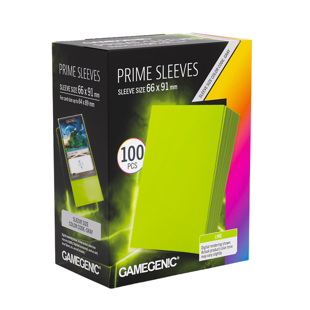Prime Sleeves Lime | Gamers Paradise