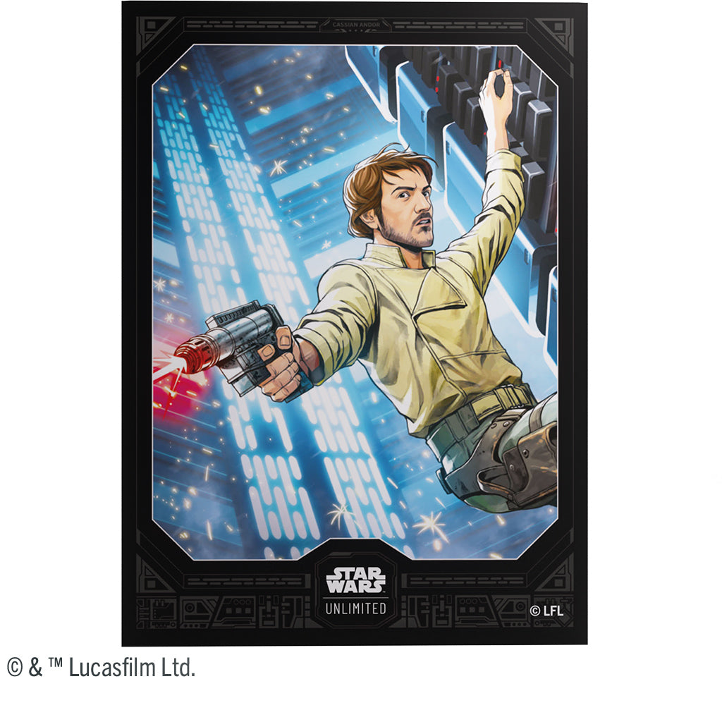 Star Wars: Unlimited Premium Art Sleeve - Cassian Andor (PREORDER) | Gamers Paradise