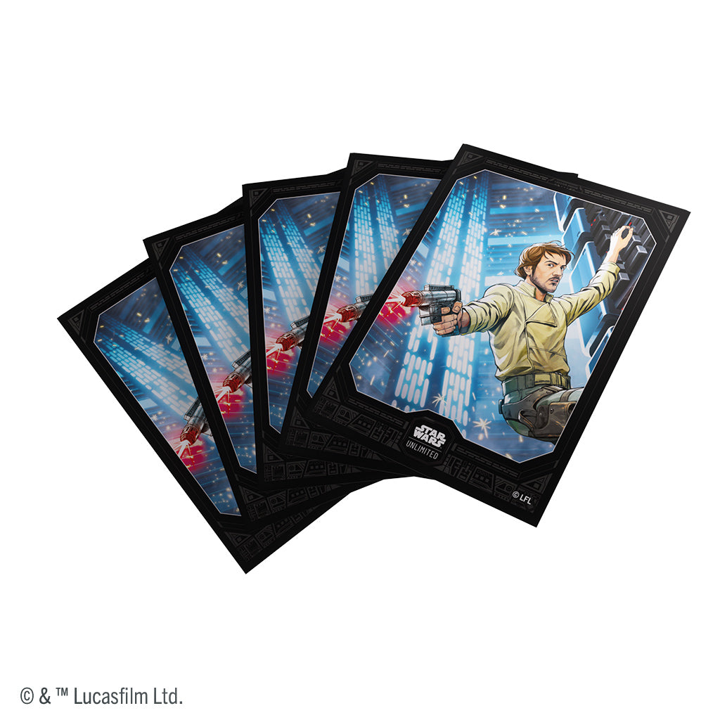 Star Wars: Unlimited Premium Art Sleeve - Cassian Andor (PREORDER) | Gamers Paradise