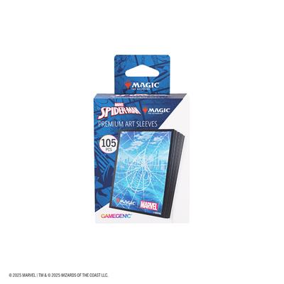 Magic: The Gathering | Marvel's Spider-Man Premium Art Sleeves - Spider-Man Island | Gamers Paradise