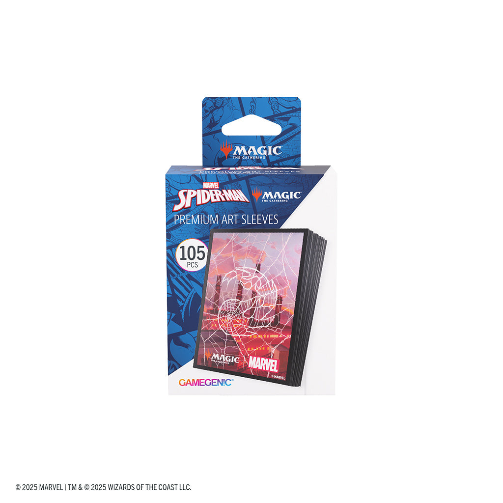 Magic: The Gathering | Marvel's Spider-Man Premium Art Sleeves - Spider-Man Mountain | Gamers Paradise