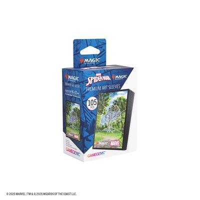 Magic: The Gathering | Marvel's Spider-Man Premium Art Sleeves - Spider-Man Forest | Gamers Paradise