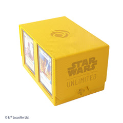 STAR WARS: UNLIMITED DOUBLE DECK POD  - YELLOW | Gamers Paradise