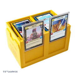 STAR WARS: UNLIMITED DOUBLE DECK POD  - YELLOW | Gamers Paradise