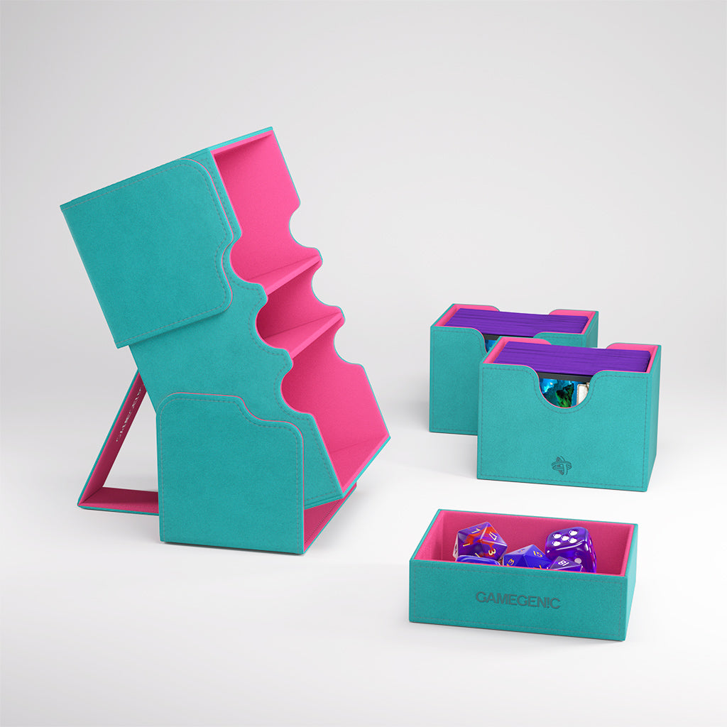 Stronghold 200+ XL Convertible Teal/Pink | Gamers Paradise