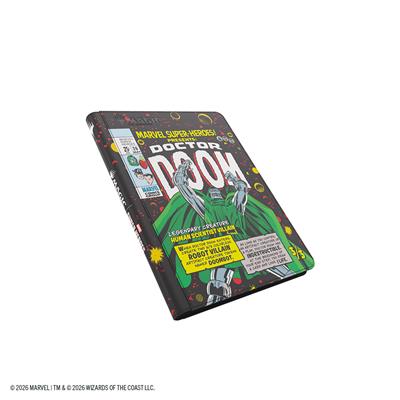 Magic: The Gathering | Marvel Super Heroes Zip-Up Album 18-Pocket - Doctor Doom | Gamers Paradise