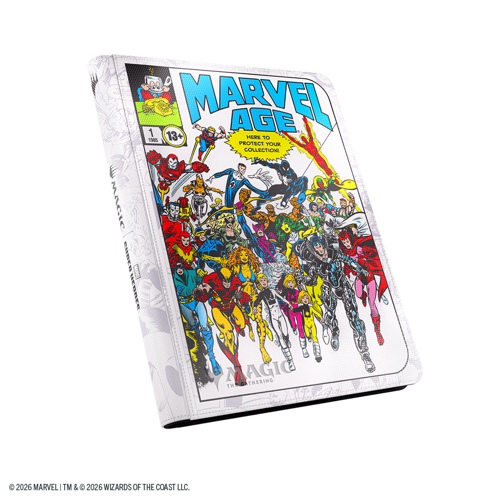 Magic: The Gathering | Marvel Super Heroes Zip-Up Album 18-Pocket - Marvel Age | Gamers Paradise