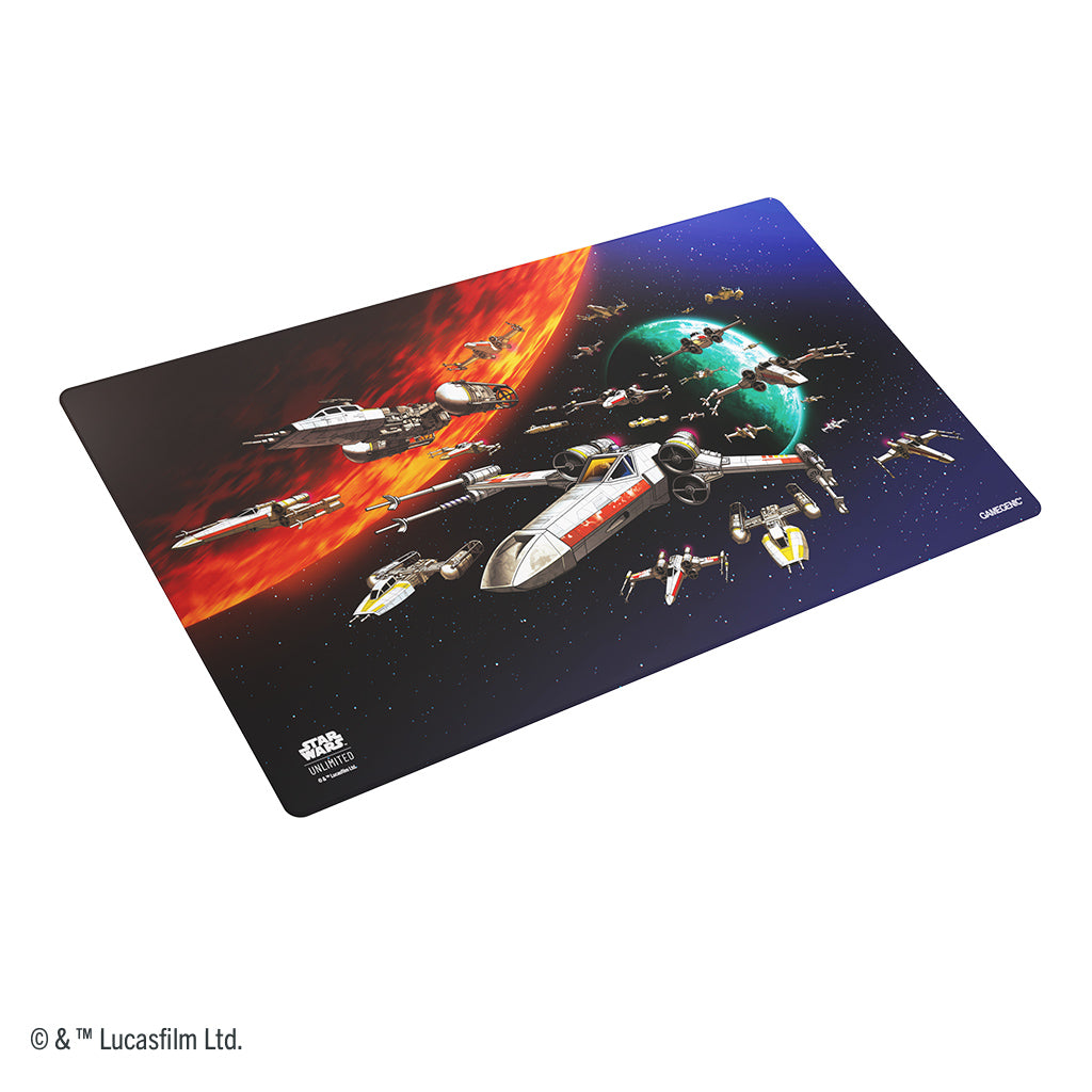 Star Wars: Unlimited Game Mat - Restore Freedom (PREORDER) | Gamers Paradise