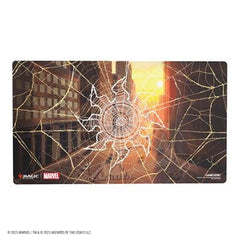Magic: The Gathering | Marvel's Spider-Man Shiny Playmat - Spider-Man Plains | Gamers Paradise