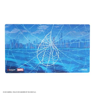 Magic: The Gathering | Marvel's Spider-Man Shiny Playmat - Spider-Man Island | Gamers Paradise