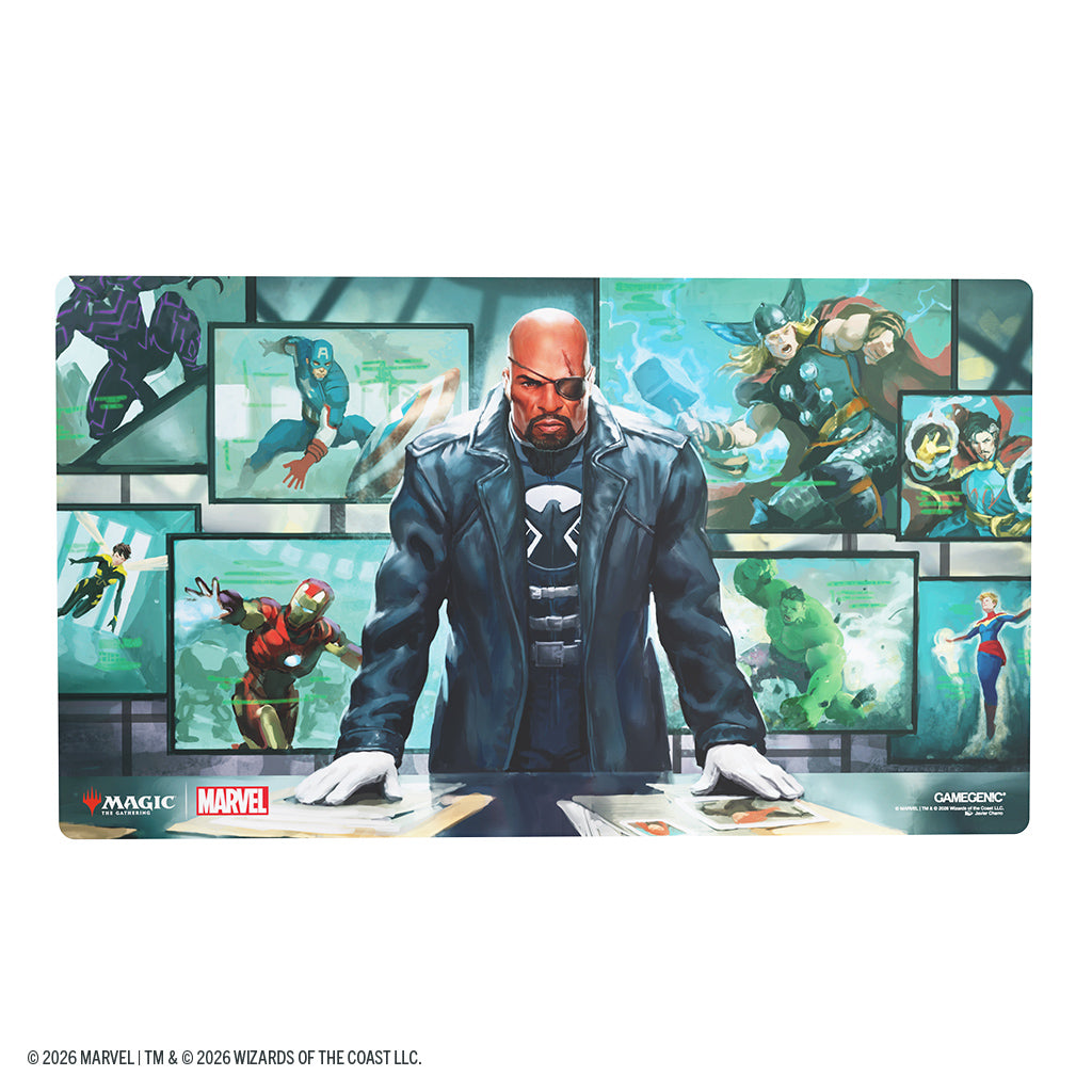 Magic: The Gathering | Marvel Super Heroes Prime Playmat - Director Nick Fury | Gamers Paradise