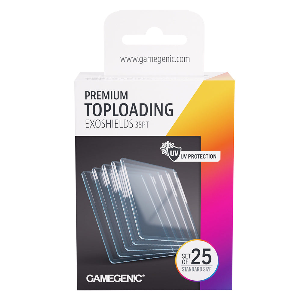 GameGenic: Premium Toploading Exoshields 35pt - Clear | Gamers Paradise