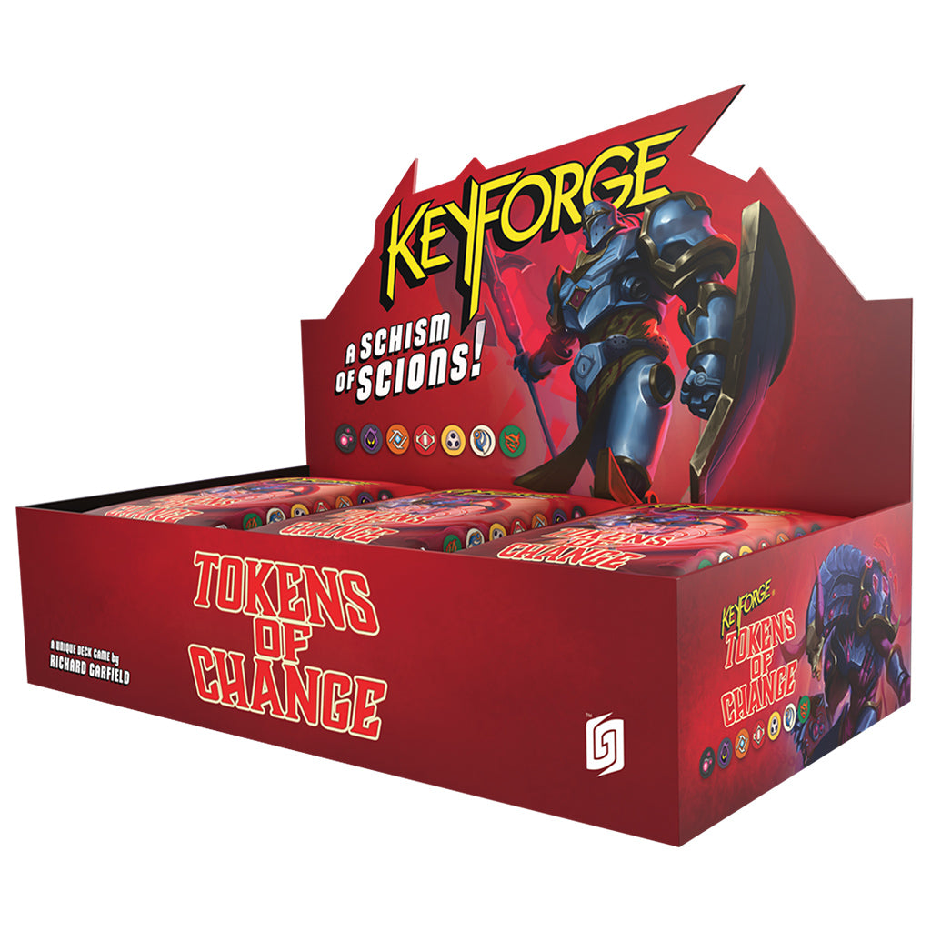 Keyforge: Tokens of Change Display | Gamers Paradise