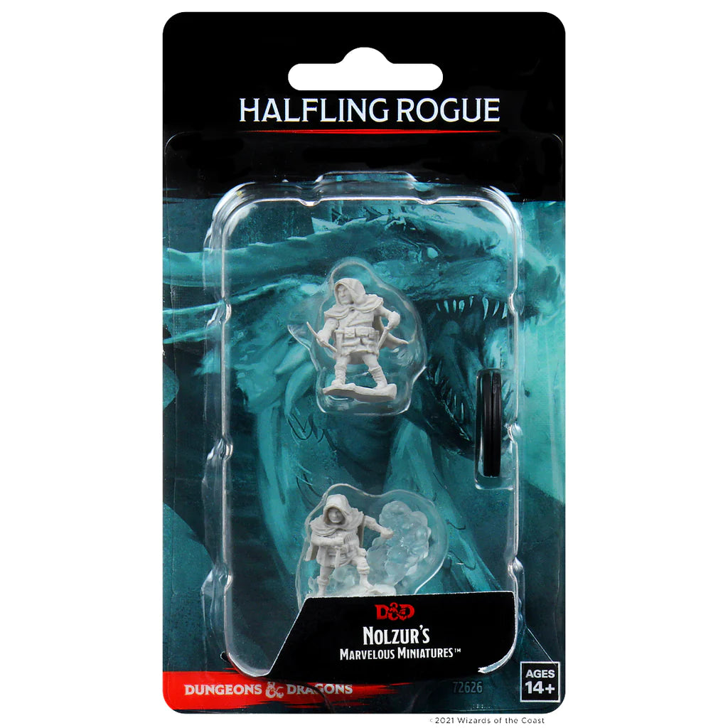 D&D NOLZUR'S MARVELOUS MINIATURES: HALFLING ROGUE MALE | Gamers Paradise