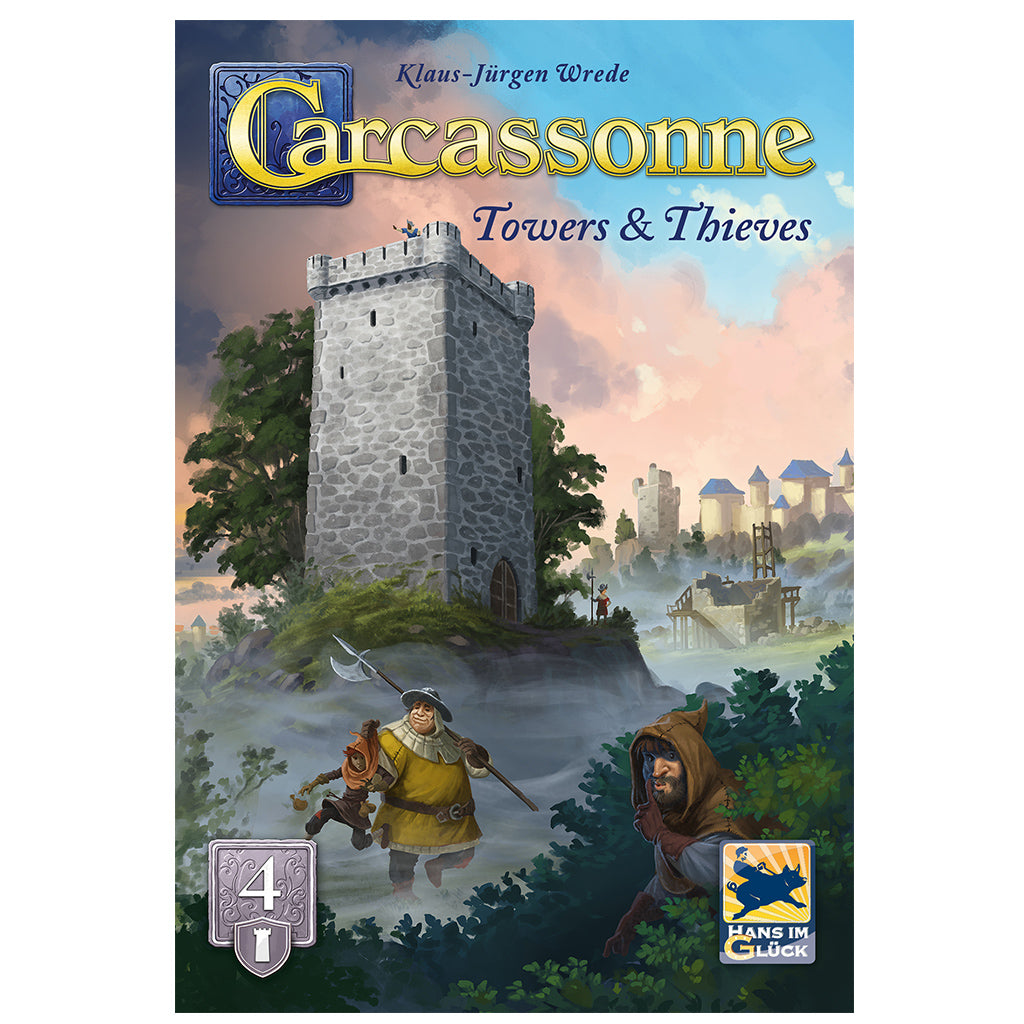 Carcassonne Exp4 (V3.1) : Towers & Thieves EN | Gamers Paradise