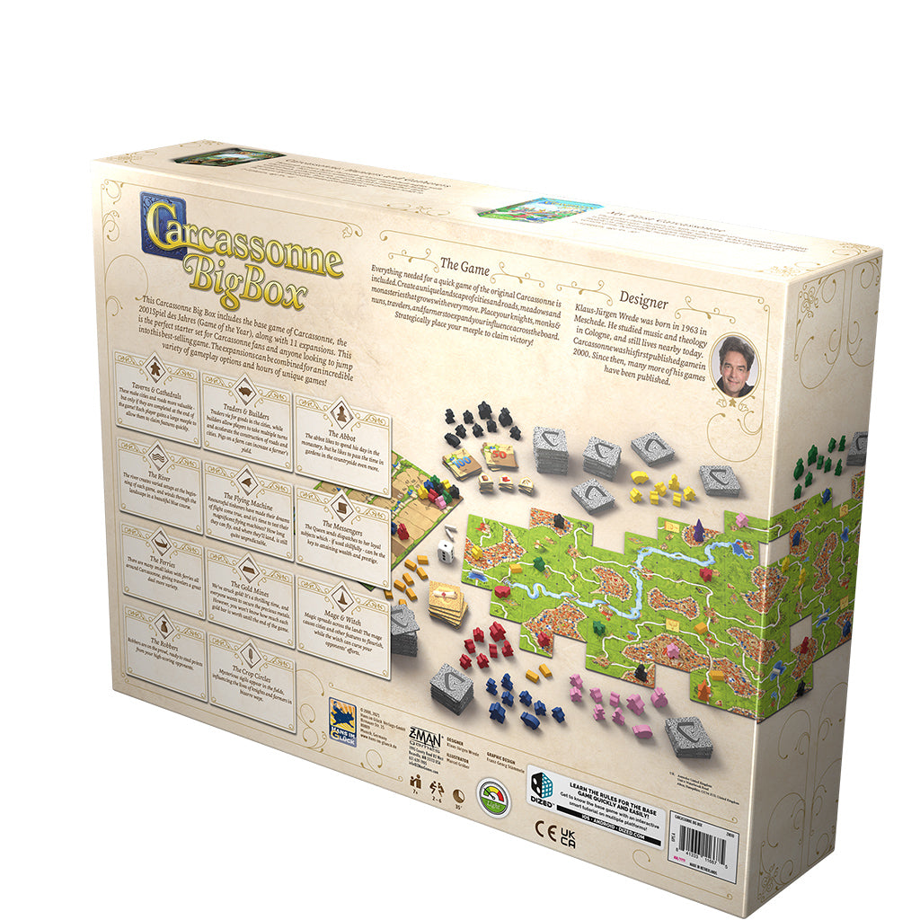 Carcassonne Big Box (V.3.1) 2025 EN (PREORDER) (12/12/2025) | Gamers Paradise