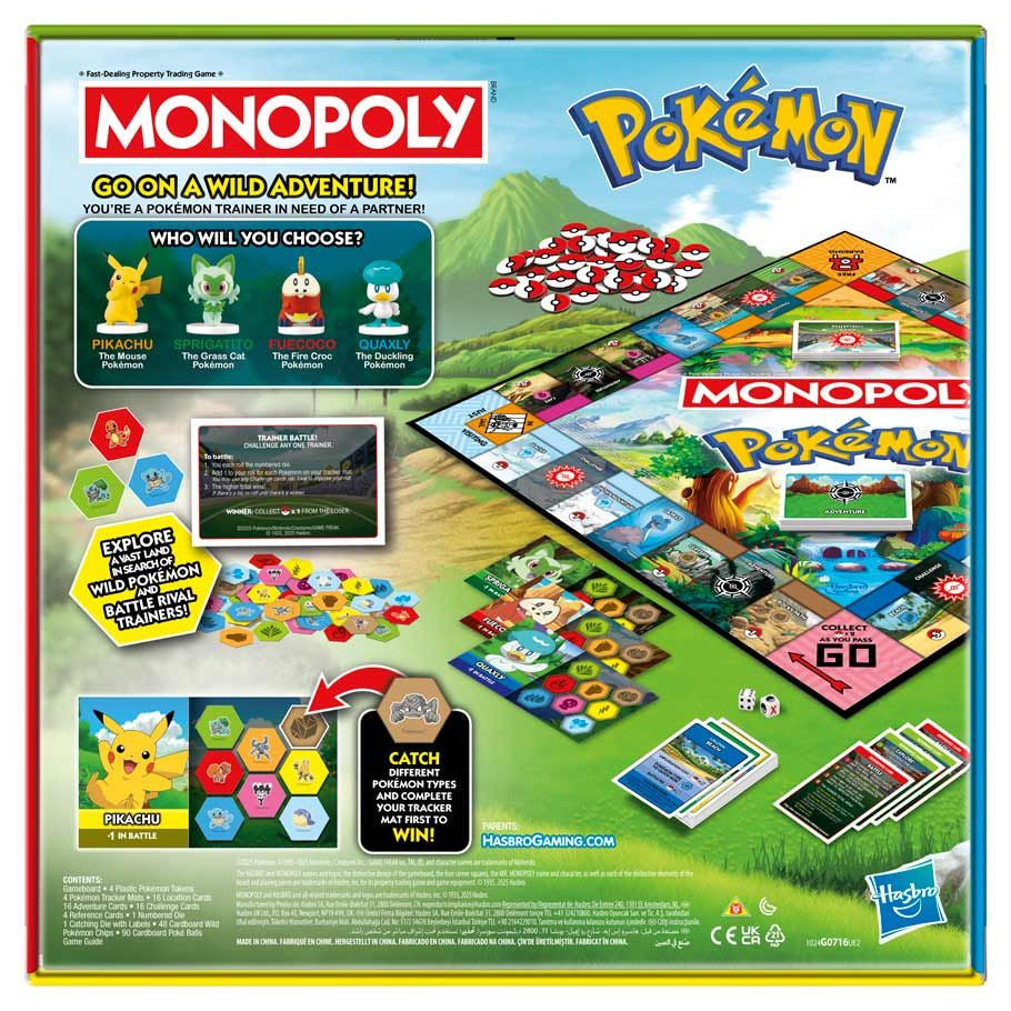 Monopoly: Pokémon | Gamers Paradise