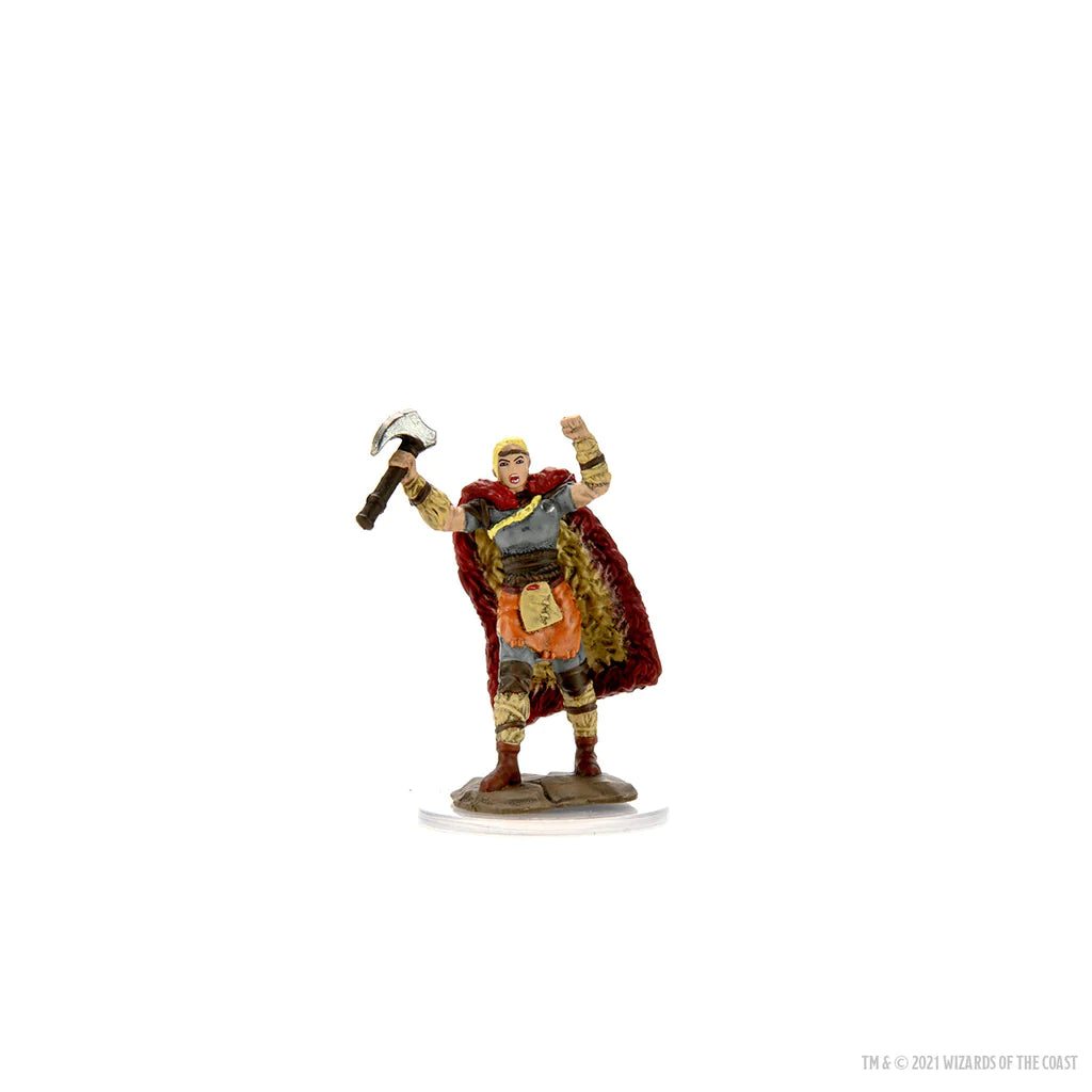 D&D ICONS OF THE REALMS PREMIUM FIGURES: FEMALE HUMAN BARBARIAN | Gamers Paradise