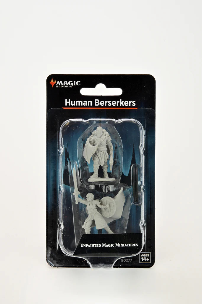 MAGIC: THE GATHERING UNPAINTED MINIATURES: HUMAN BERSERKERS | Gamers Paradise