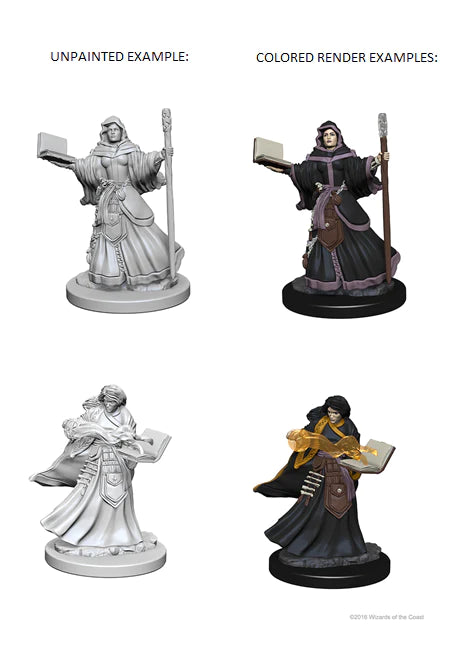 D&D NOLZUR'S MARVELOUS MINIATURES: HUMAN FEMALE WIZARD | Gamers Paradise