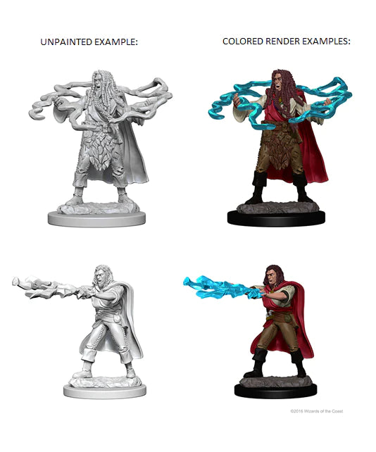 D&D NOLZUR'S MARVELOUS MINIATURES: HUMAN MALE SORCERER | Gamers Paradise