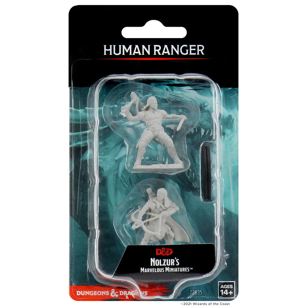 D&D NOLZUR'S MARVELOUS MINIATURES: HUMAN MALE RANGER | Gamers Paradise