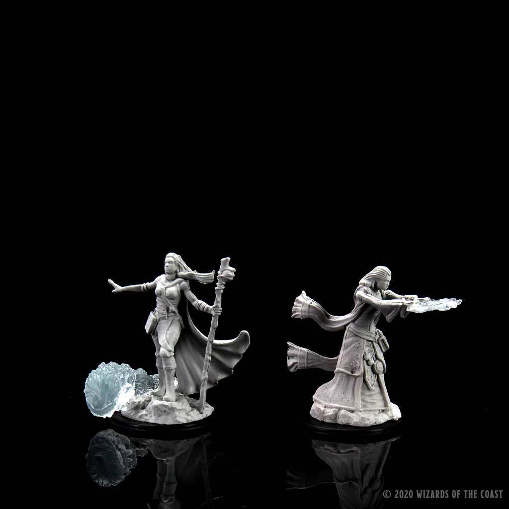 D&D NOLZUR'S MARVELOUS MINIATURES - FEMALE HUMAN WIZARD | Gamers Paradise