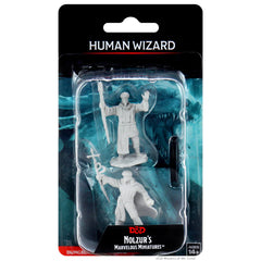 D&D NOLZUR'S MARVELOUS MINIATURES: HUMAN WIZARD MALE | Gamers Paradise