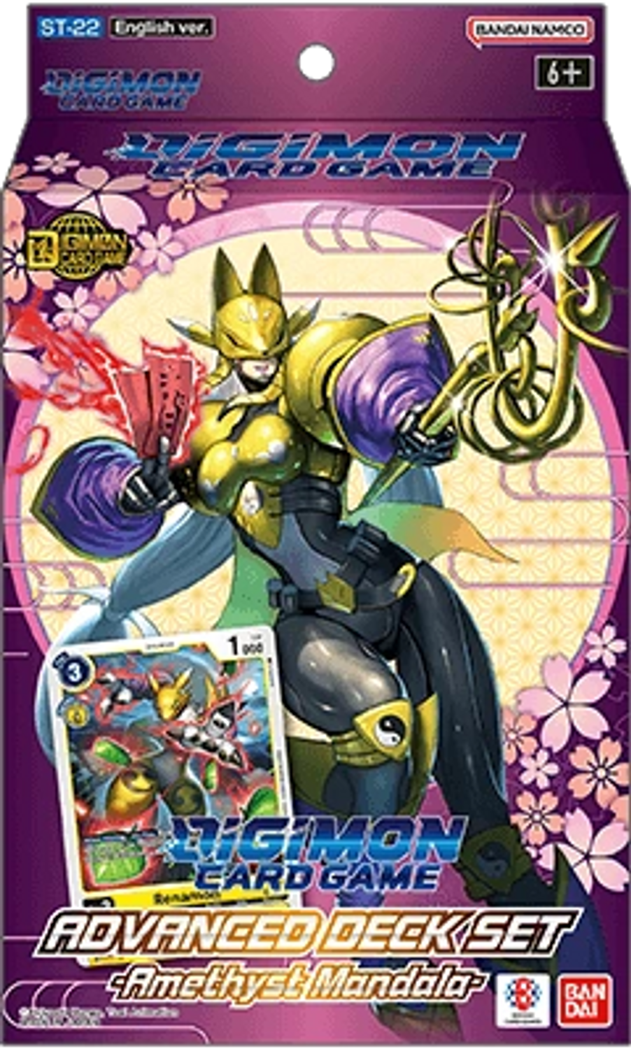 DIGIMON CARD GAME: ADVANCED DECK: AMETHYST MANDALA (ST-22) | Gamers Paradise