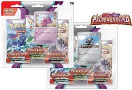 Paldea Evolved Blister Pack (3 Packs) | Gamers Paradise