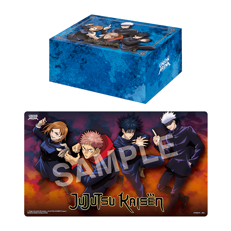 UNION ARENA Playmat & Half Storage Box Set- Jujutsu Kaisen | Gamers Paradise