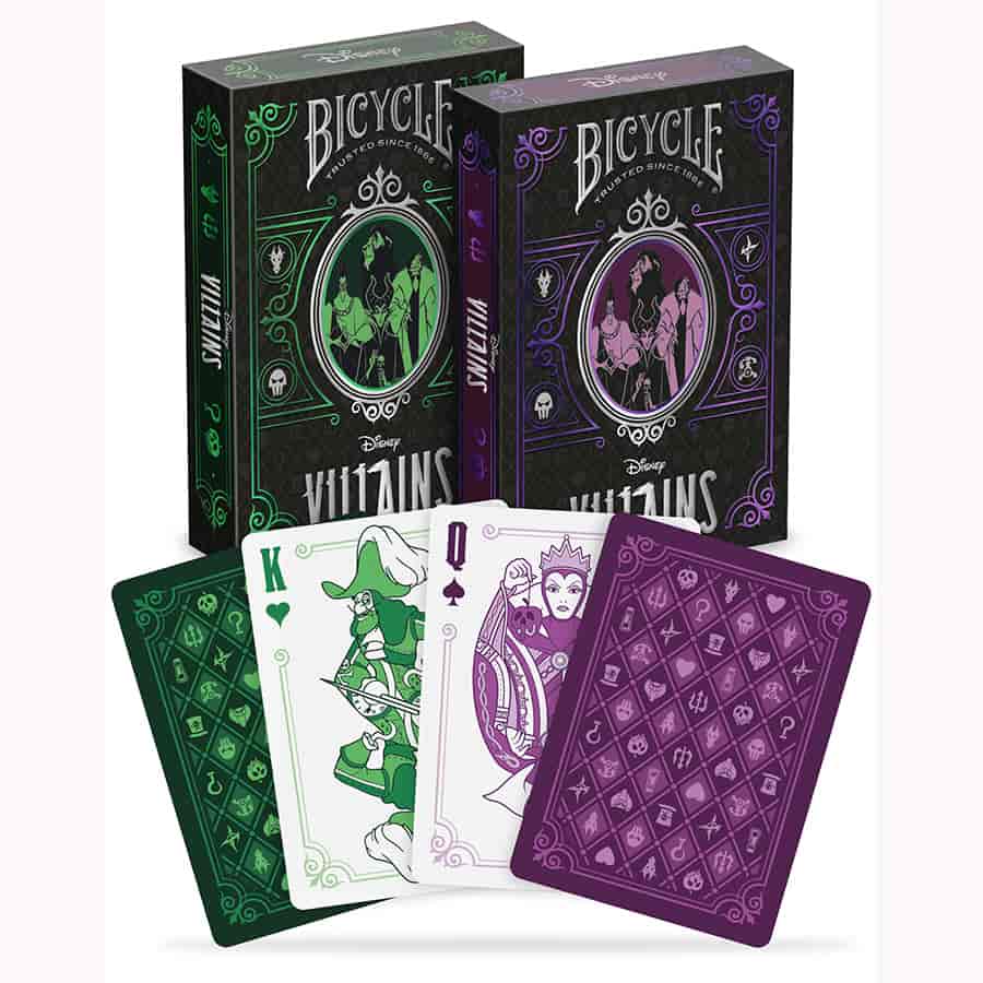 BICYCLE PLAYING CARDS: DISNEY: VILLAINS | Gamers Paradise