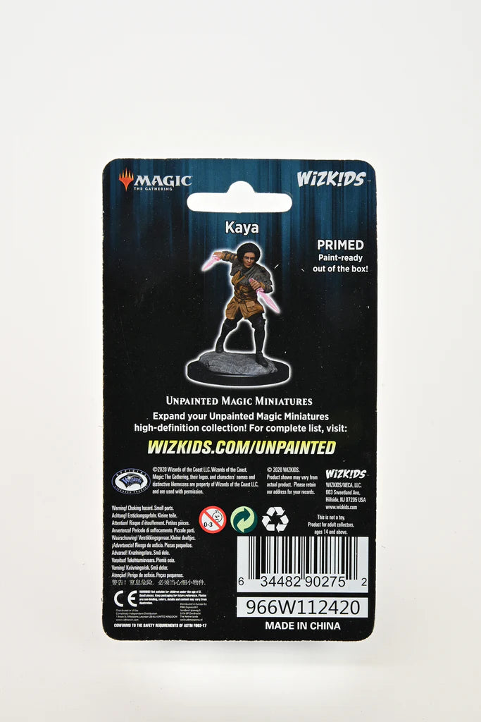 MAGIC: THE GATHERING UNPAINTED MINIATURES: KAYA | Gamers Paradise