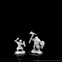 CRITICAL ROLE UNPAINTED MINIATURES: KYMAL MILITIA BRAWLER & JORENN MILITIA HOLY AXEMAN | Gamers Paradise