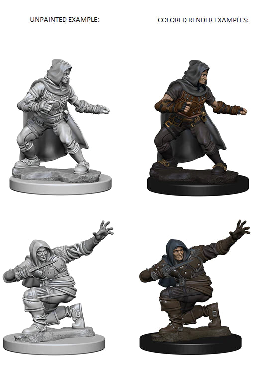 PATHFINDER DEEP CUTS UNPAINTED MINIATURES: HUMAN MALE ROGUE | Gamers Paradise