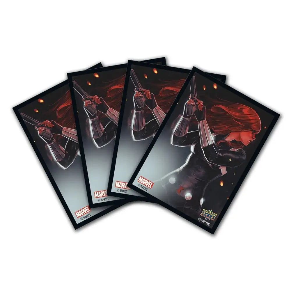 Marvel Black Widow Sleeves (65 Count) | Gamers Paradise