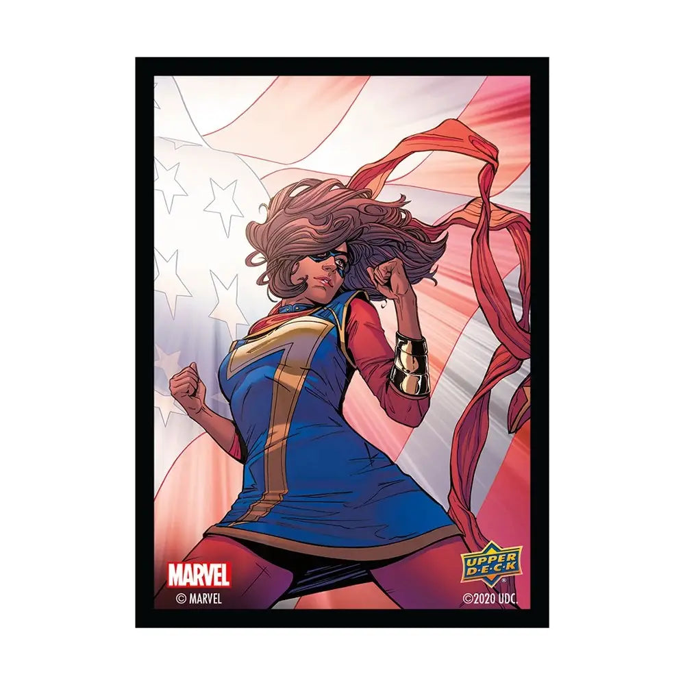 Marvel Ms. Marvel Sleeves (65 Count) | Gamers Paradise