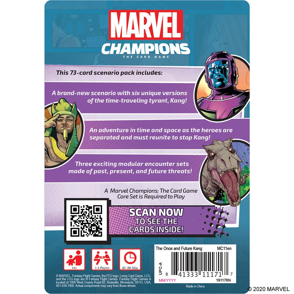 MARVEL CHAMPIONS: THE CARD GAME - THE ONCE AND FUTURE KANG SCENARIO PACK | Gamers Paradise