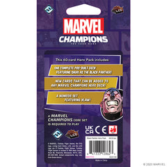 MARVEL CHAMPIONS: THE CARD GAME - BLACK PANTHER HERO PACK (PREORDER) | Gamers Paradise